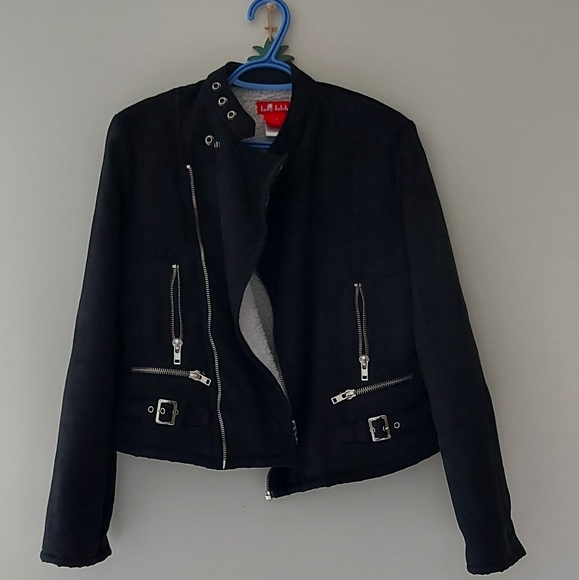 Lady Dutch suede biker style jacket - Picture 3 of 16